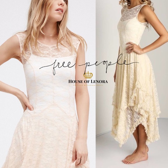 Free People Dresses & Skirts - NWOT FREE PEOPLE French Courtship Lace Dress - JJ0361